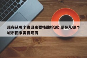 现在从哪个省回来要核酸检测: 现在从哪个城市回来需要隔离 